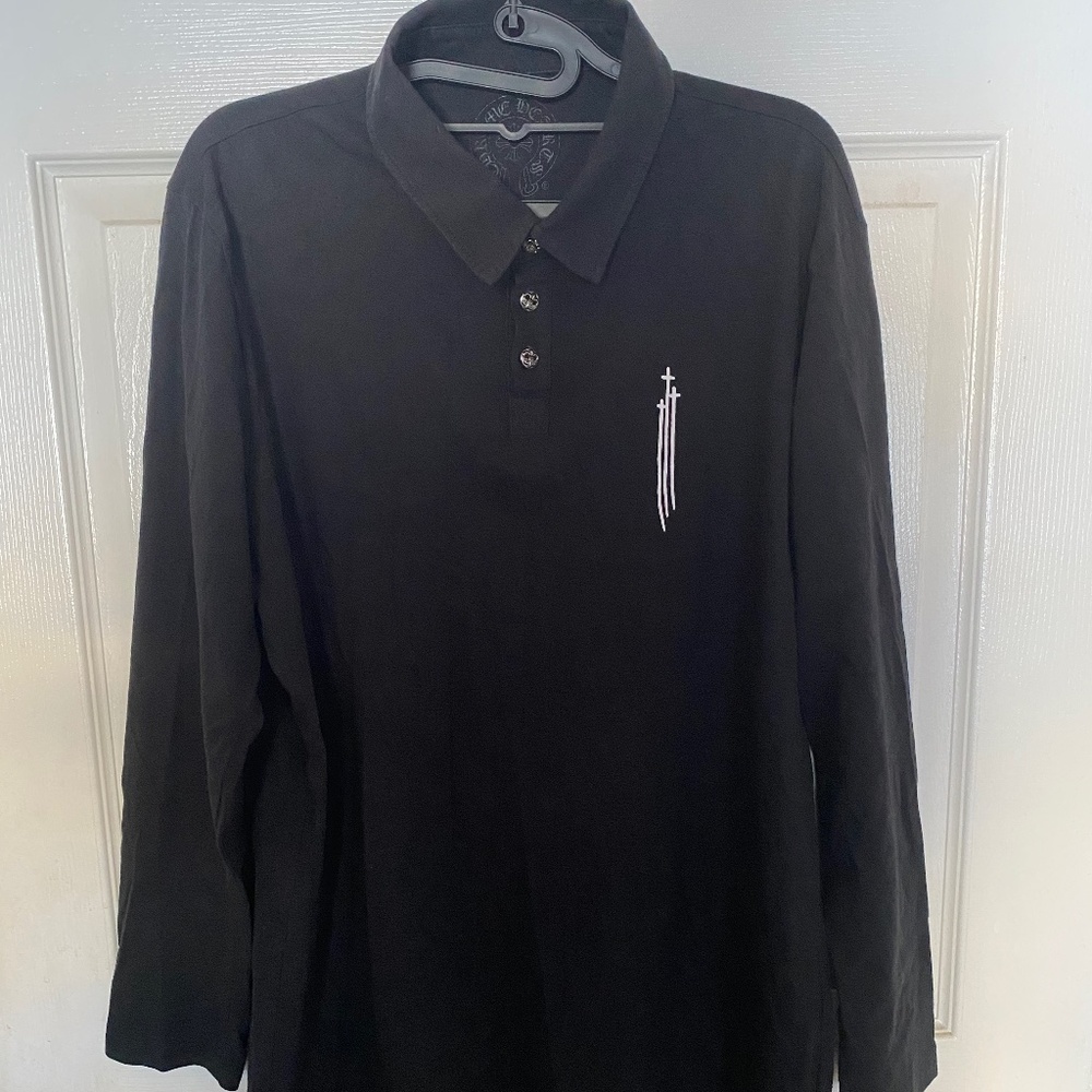 Chrome Hearts long sleeves sliver button